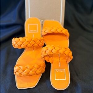 Dolce Vita Indy Slide Sandal in Orange - Size 6 NWT